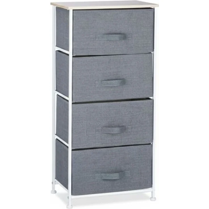 Relaxdays Regalsystem verschiedene Varianten grau – Bild 8