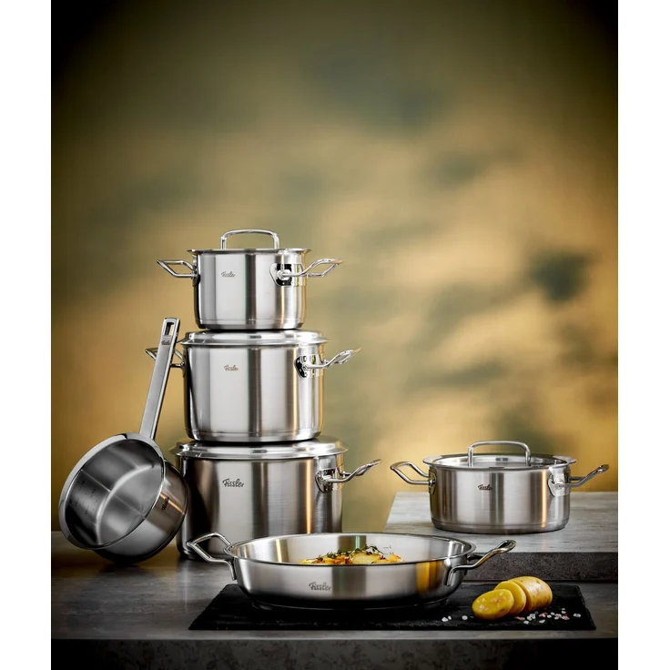 Fissler 'ORIGINAL PROFI COLLECTION' Topfset 6-tlg, Edelstahl edelstahl, 30 x 40 x 40 cm, spülmaschinenfest – Bild 2