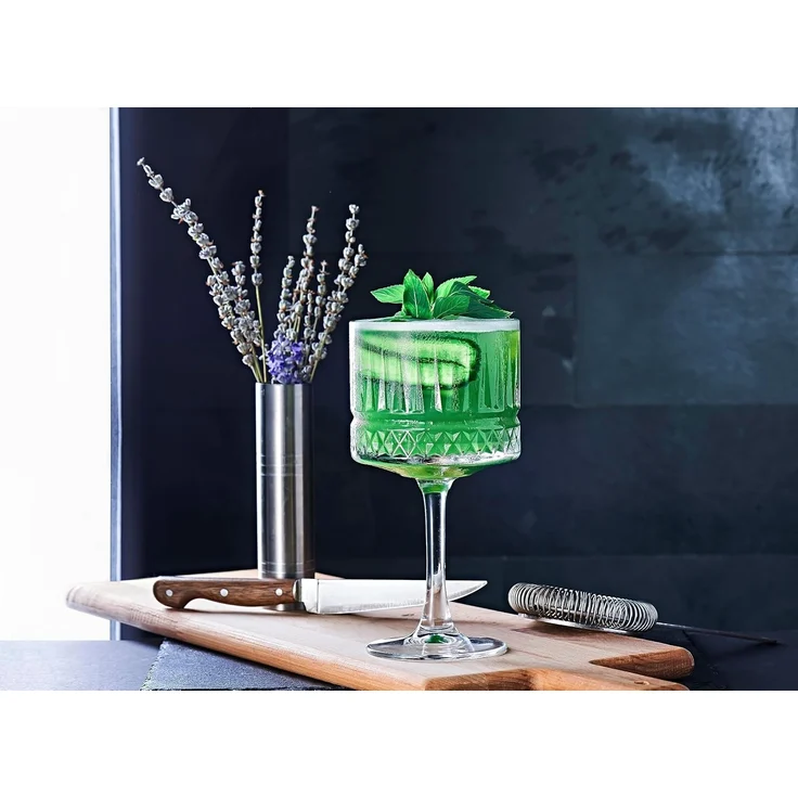 Pasabahce Elysia Cocktailglas mit 500cc, 4er-Set Hochwertige Kristallgläser für Cocktails und Drinks - Stilvolles Glaswaren-Set für die Bar oder Zuhause – Bild 5