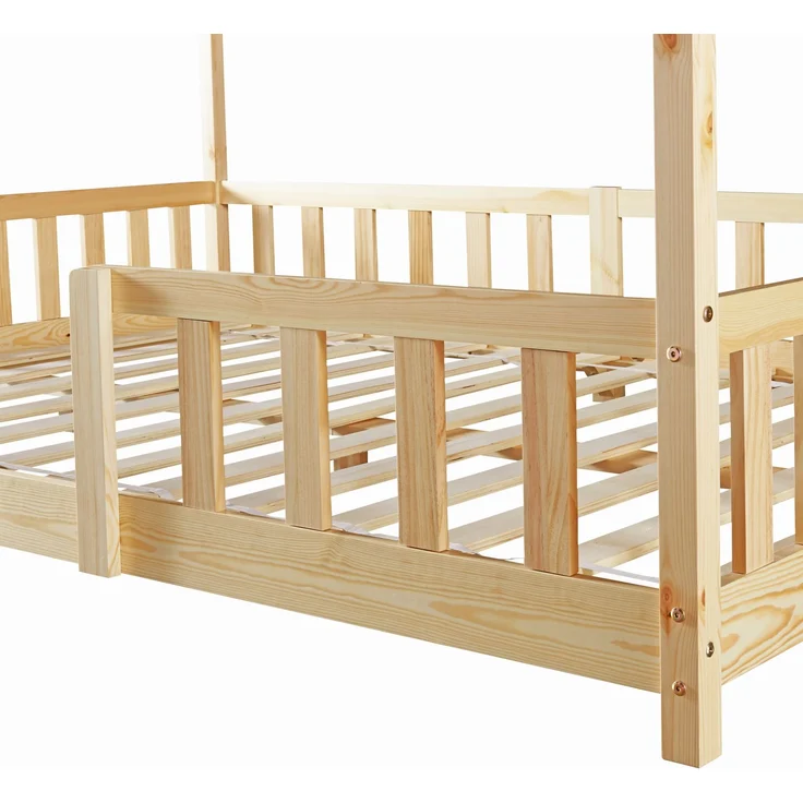 Kinderbett Treviolo 120x200 cm Holzfarben [en. casa] – Bild 6