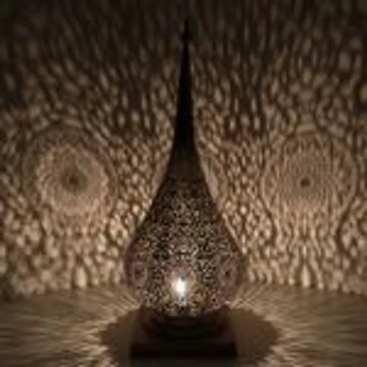 Messinglampe Jalal