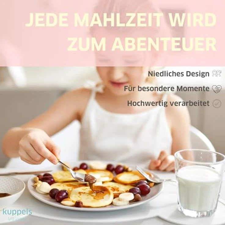 Kuppels BAUSTELLENHELDEN Kinderbesteck Set 4-teilig – Bild 5