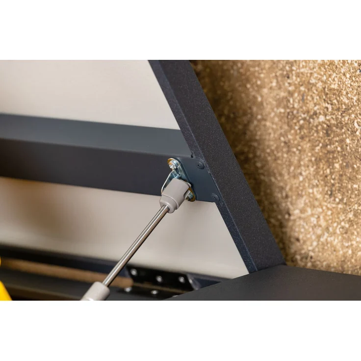 MBOX24 Classic Mülltonnenbox für 4 Mülltonnen (240L) aus verzinktem Stahl, 4er Metall Mülltonnenverkleidung in Anthrazit, robust & wetterfest – Bild 7