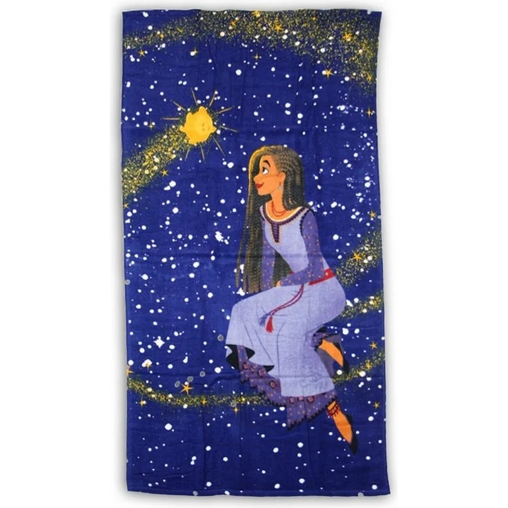 Disney Wish Badetuch 140x70 cm Hochwertiges & langlebiges Strandtuch – Bild 3