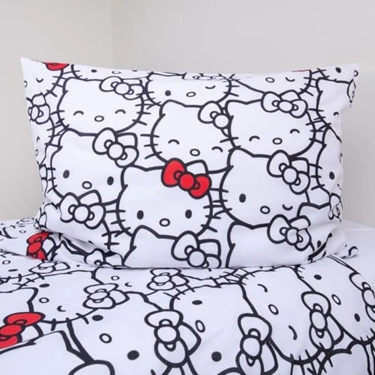 Hello Kitty Bettwäsche aus 100% Baumwolle 140x200 cm 70x90 cm – Bild 5