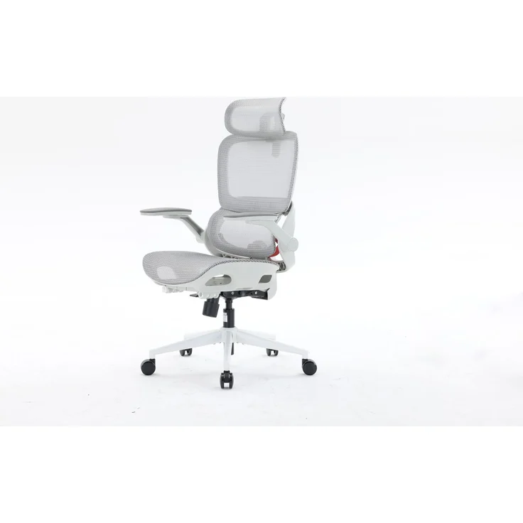 Sihoo Ergonomischer Stuhl B100-Pro, Mit Pedal, 131 x 73 cm, in Weiß – Bild 12