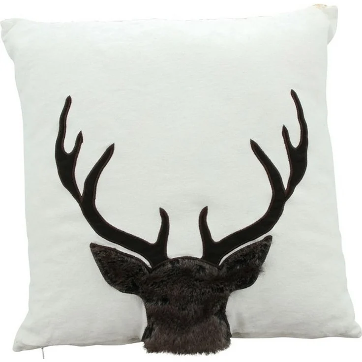 Kissenhülle "Hirschgeweih" Kissenbezug Dekokissen Kissen Hülle Deko Sofa Couch – Bild 4