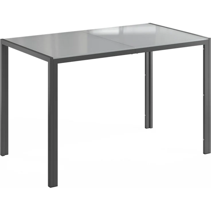Esstisch Grand Grau/Grau 120 x 70 cm Vicco – Bild 1