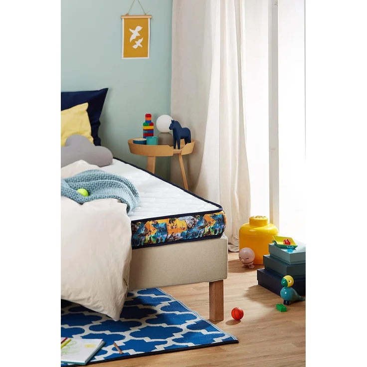 Dormio Sport Visco Matratze, viskoelastisch, geeignet für Nestbett, atmungsaktiv, milbendicht, Maße 90 x 200 cm, Höhe 14 cm – Bild 2