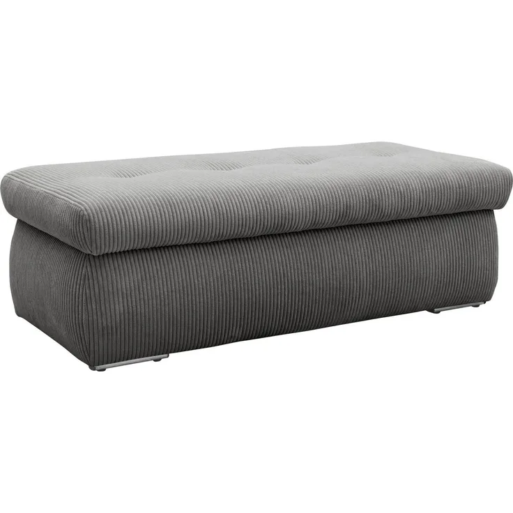 DOMO collection Hocker NMoric, mit Stauraumfach, auch in Cord