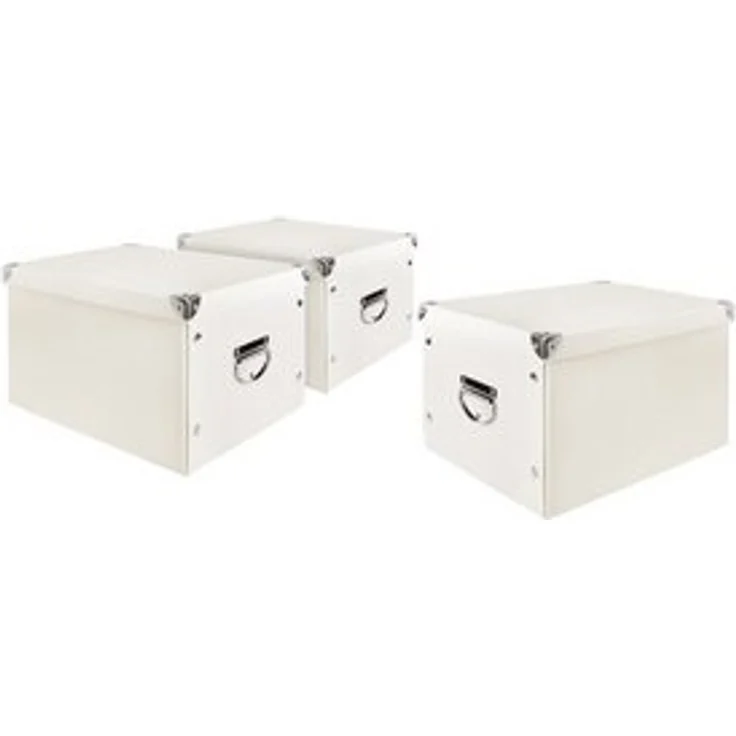 VBS Aufbewahrungsbox Aufbewahrungsbox mit Deckel, faltbar (6 St), 27 cm x 34 cm, 1 oder 3 Kisten auswählbar – Bild 4