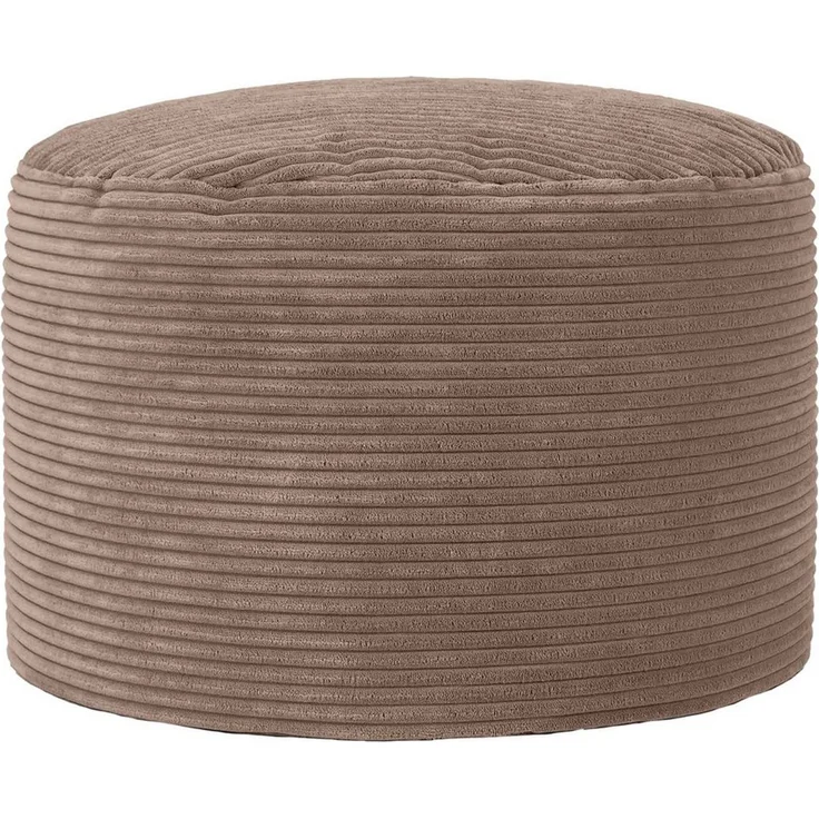 icon Pouf XL aus Cord „Milano“, mit Füllung – Bild 1