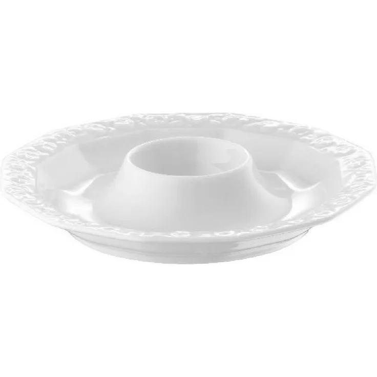 Rosenthal Eierbecher mit Ablage Maria Weiß 10430-800001-15525
