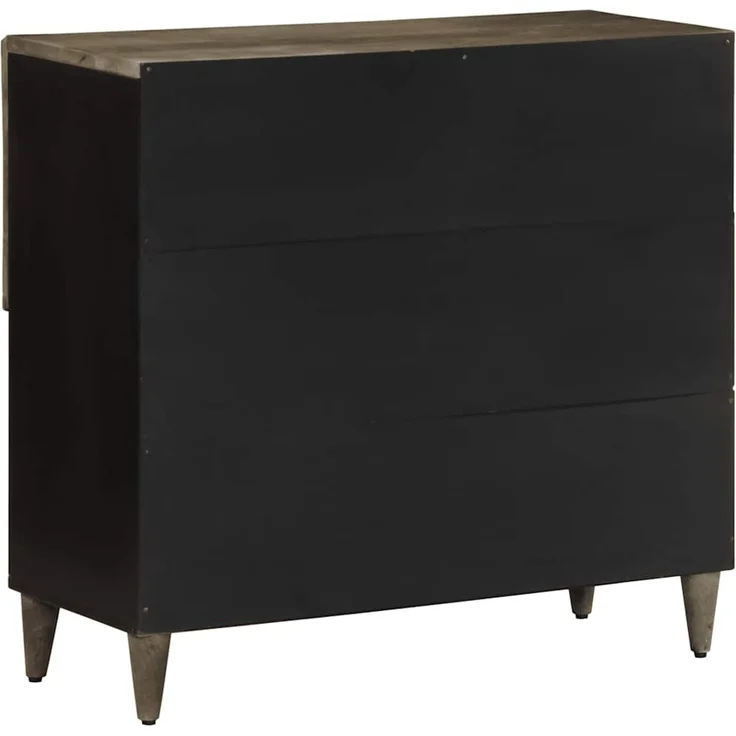 Sideboard, Kommode 80x33x75 cm Massivholz Mango – Bild 5