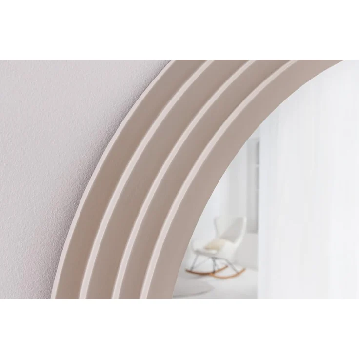 riess-ambiente Spiegel ART DECO 160cm greige (Einzelartikel, 1-St), Flur · Kunststoff · Rahmen · Rundbogen · Ganzkörper · Groß · Modern – Bild 4