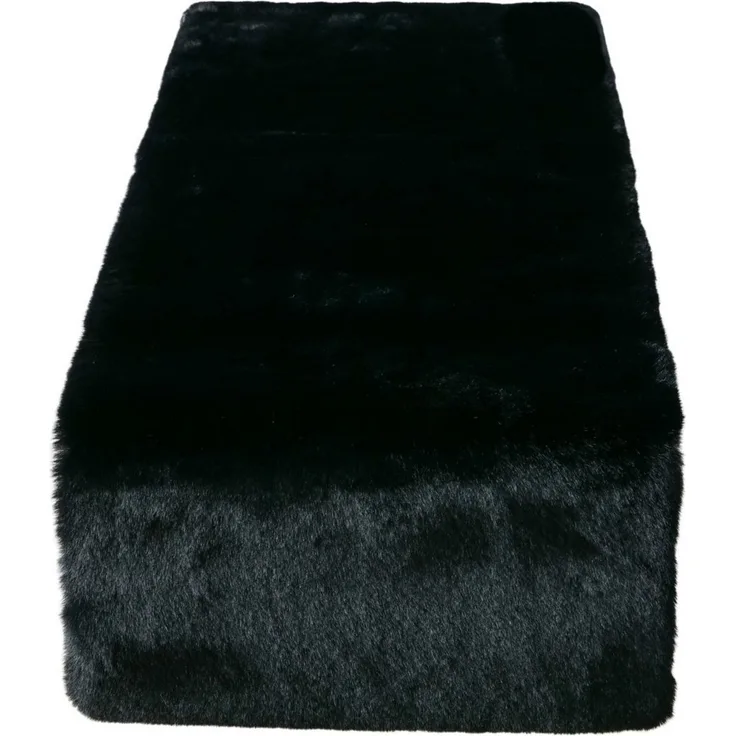 BOLTZE Tischläufer Liz Tischläufer schwarz 140x34cm (1 Stück)