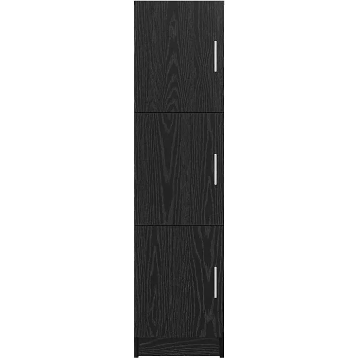 vidaXL Highboard Schwarz Eichen-Optik 31,5 x 32 x 122,5 cm 869347 – Bild 5