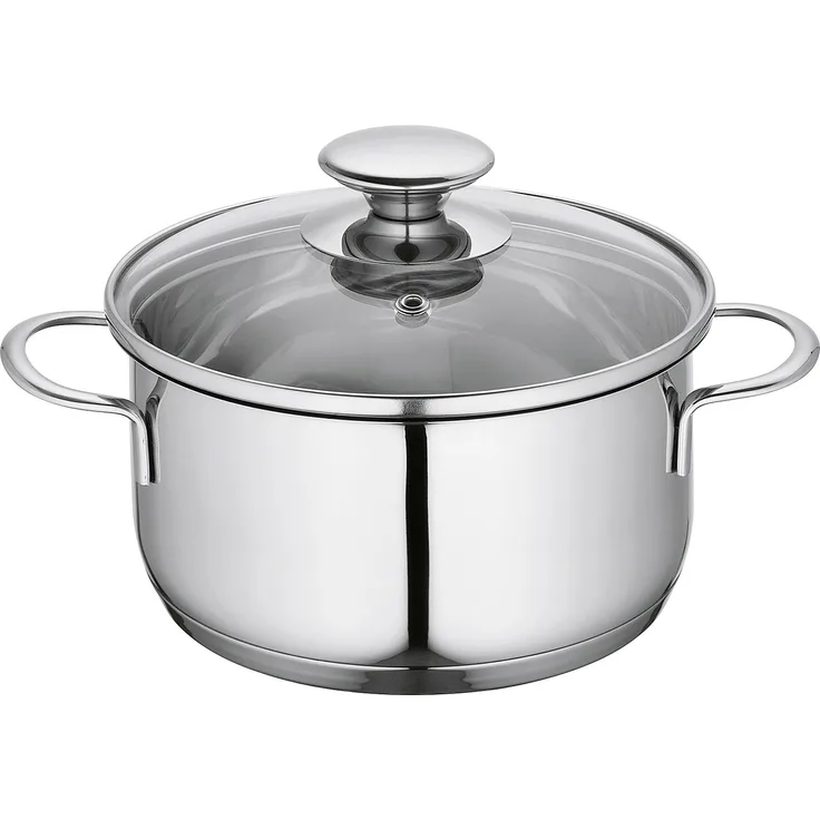 Küchenprofi 'Mini' Kochtopf, 1,25 Liter, Edelstahl silber, Ø 16 cm