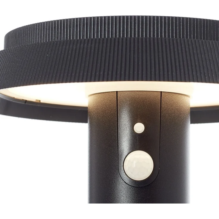 Brilliant AG Leuchten G40432-06 Alvero LED Solar Pollerleuchte mit Bewegungsmelder 70cm – Bild 7