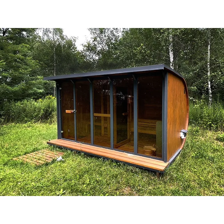 GardenAndPools Garten Sauna Horisont Nach mass