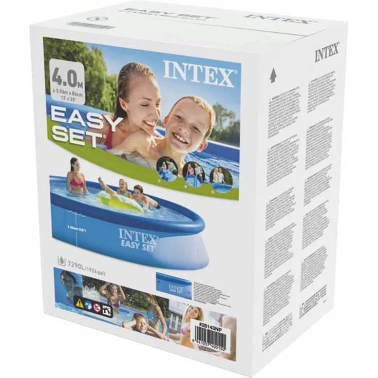 Aufblasbaren Pool Easy Set Pool 396x84 cm blau – Bild 6