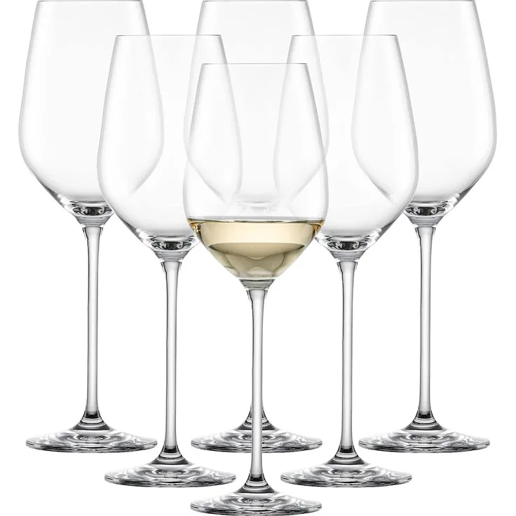 Schott Zwiesel Fortissimo Weißweinglas 0, 6er Set, Weinglas, Weinkelch, Glas, 404 ml, 112492