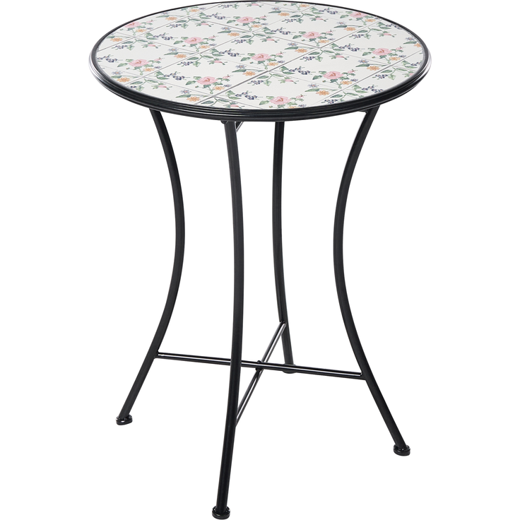 Bistro Set COLLIO Metall Schwarz – Bild 6