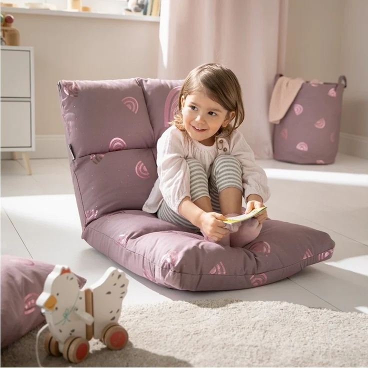 howa Sessel rainbow, 2 in 1 Kindersessel + Kinderliege – Bild 3