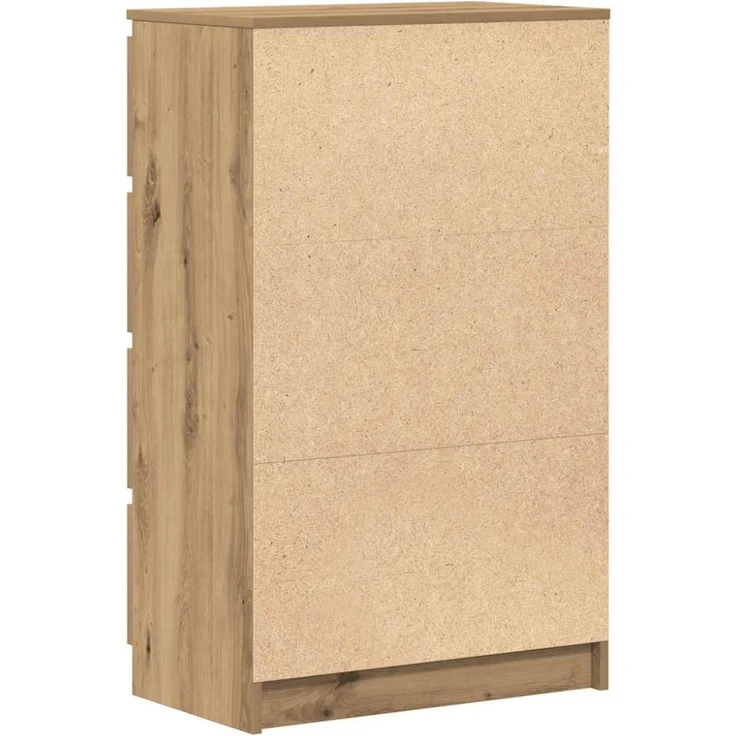 vidaXL Sideboard Artisan-Eiche 60x35x98,5 cm Holzwerkstoff 861129 – Bild 3