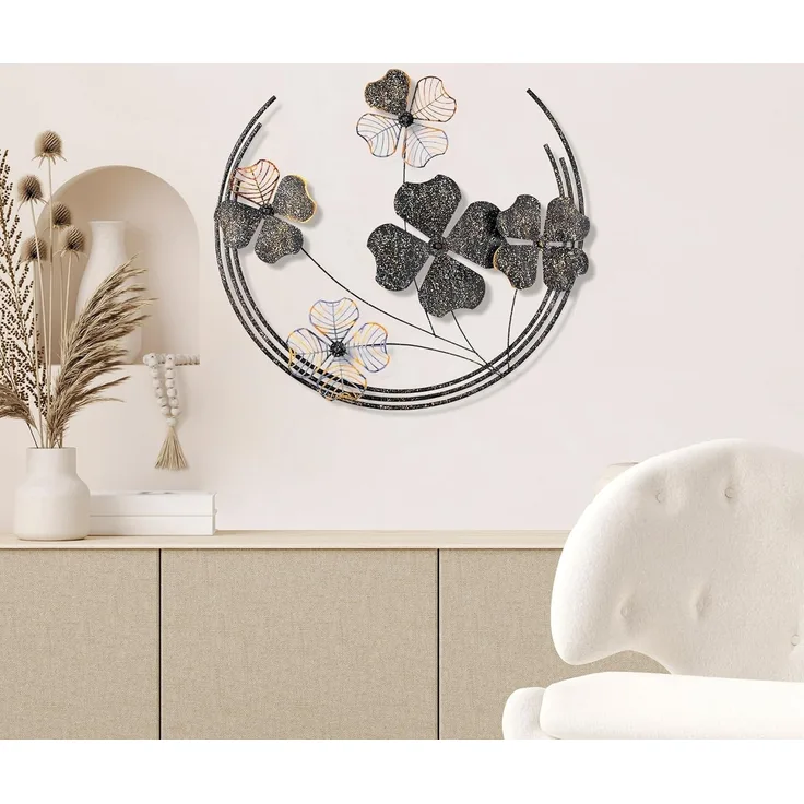 Wallity Wanddekoobjekt 100% METAL, 70 x 62 x 4 cm U1263