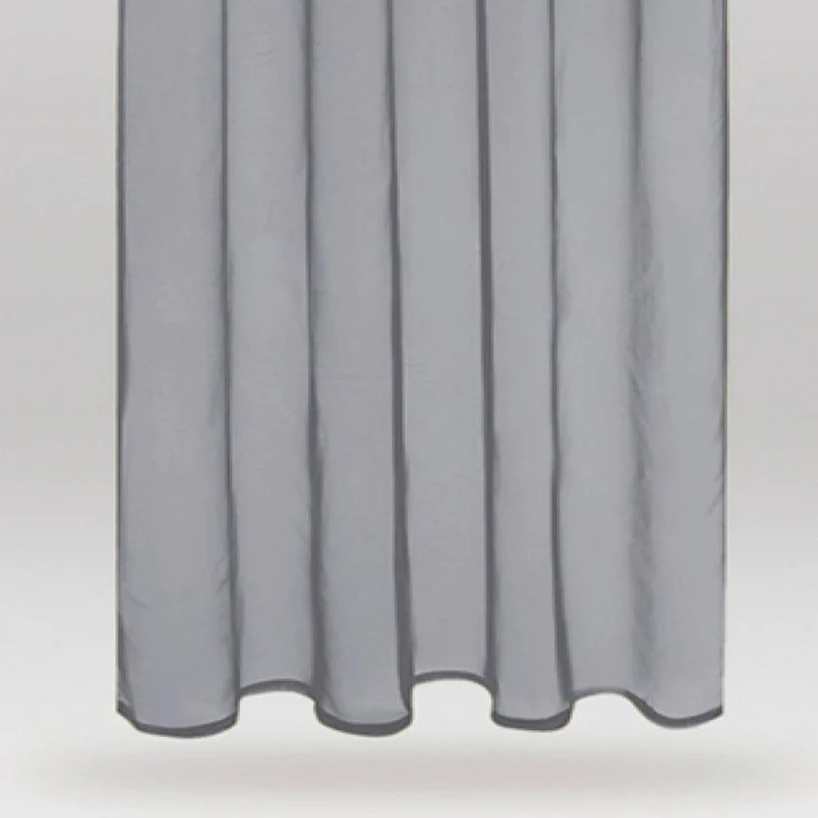 Bestlivings Vorhang (2 St), Schlaufen, transparent, Voile, Gardinenset "Transparent", 2 Schlaufenschals – Bild 2