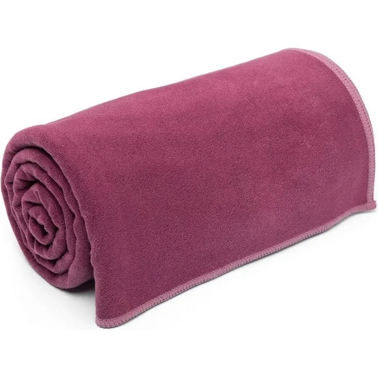 bodhi Sporthandtuch Yogamattenauflage FLOW Towel L aubergine