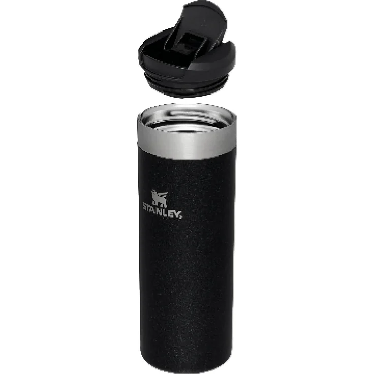 Stanley Aerolight Transit Thermobecher 0.47L - Hält 6 Stunden Heiß - Spülmaschinenfest - Kaffeebecher To Go Auslaufsicher - Kompatibel mit gängigen PKW-Getränkehalterungen - Thermosflasche - Black – Bild 7