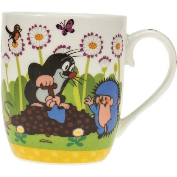 Trötsch Verlag Tasse Der kleine Maulwurf - Kindertasse Garten – Bild 2