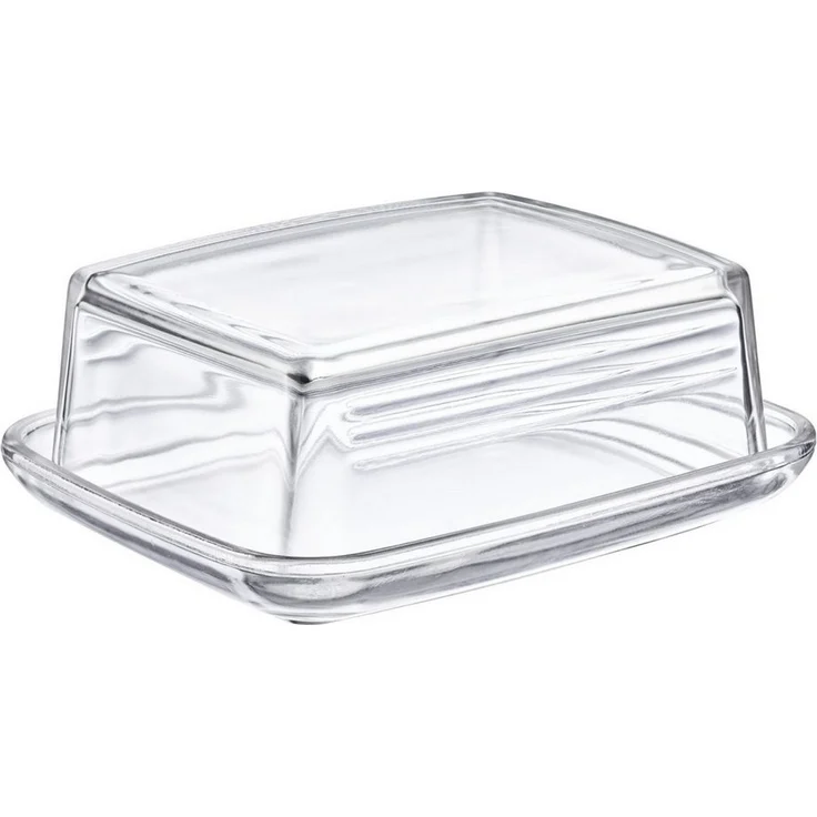 Thiru Butterdose Glas - mit speziellem Deckel-Relief für sicheres Greifen, Glas, (1-tlg) – Bild 5
