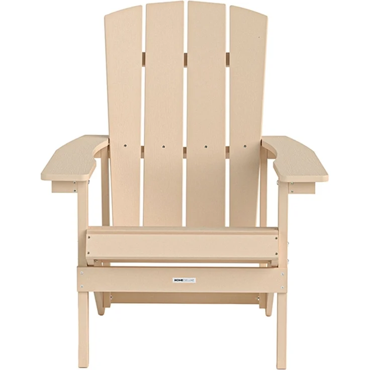 HOME DELUXE Gartenstuhl FAREA inkl. Hocker – Creme-Weiß – Bild 3