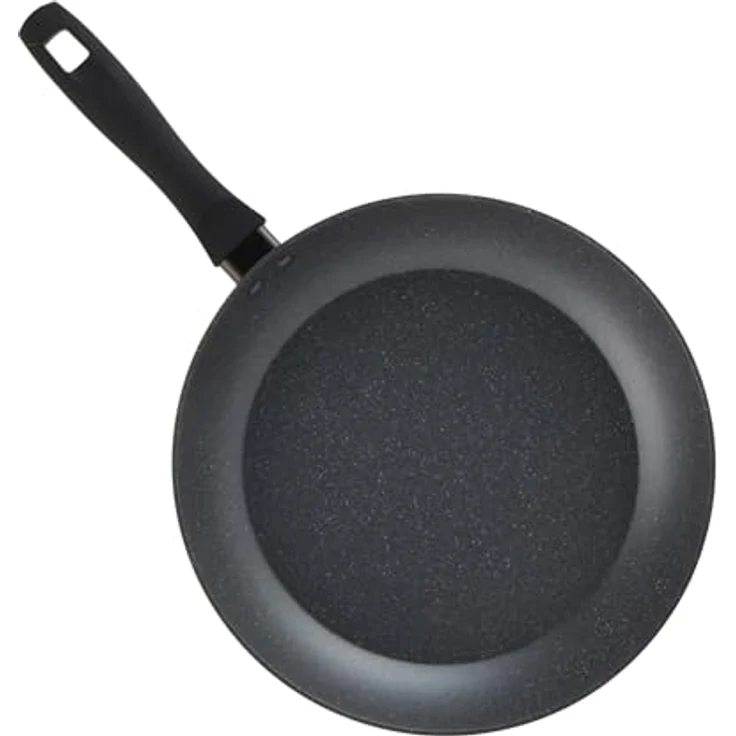 Russell Hobbs RH028001EU7 Metallic Marmor 28 cm Bratpfanne - Antihaftbeschichtete Eier-/Omelettpfanne, Induktionsherd-kompatibel, Pfannkuchen-/Crêpe-Pfanne, Kochgeschirr aus geschmiedetem Aluminium – Bild 4