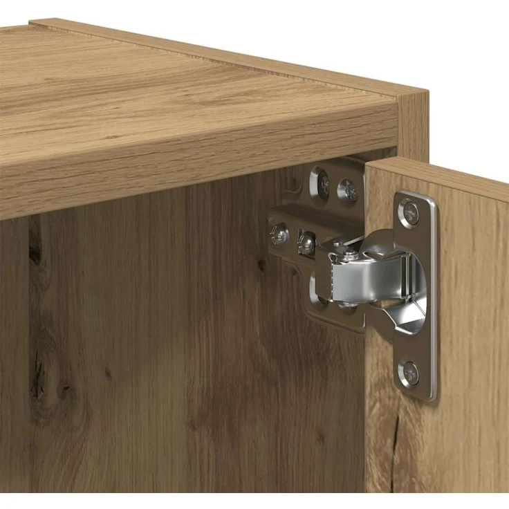 vidaXL Bücherregal Artisan-Eiche 40x24x77 cm Holzwerkstoff 860372 – Bild 10