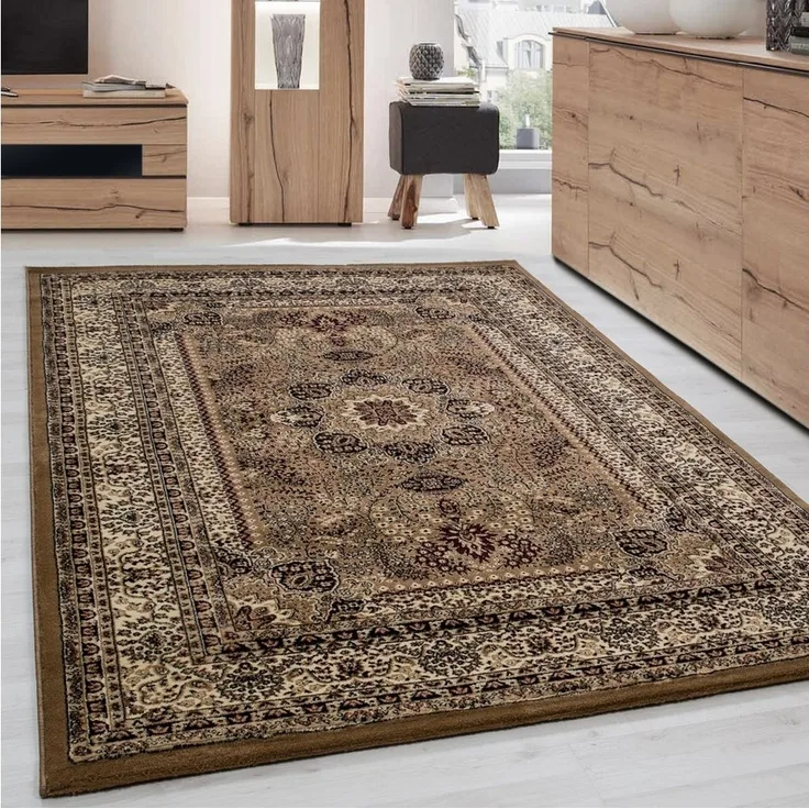 Carpettex Orientteppich Orientalisch Design, Rechteckig, Höhe: 12 mm, Orinet Teppich Webteppich orientalischen Mustern Teppich Wohnzimmer