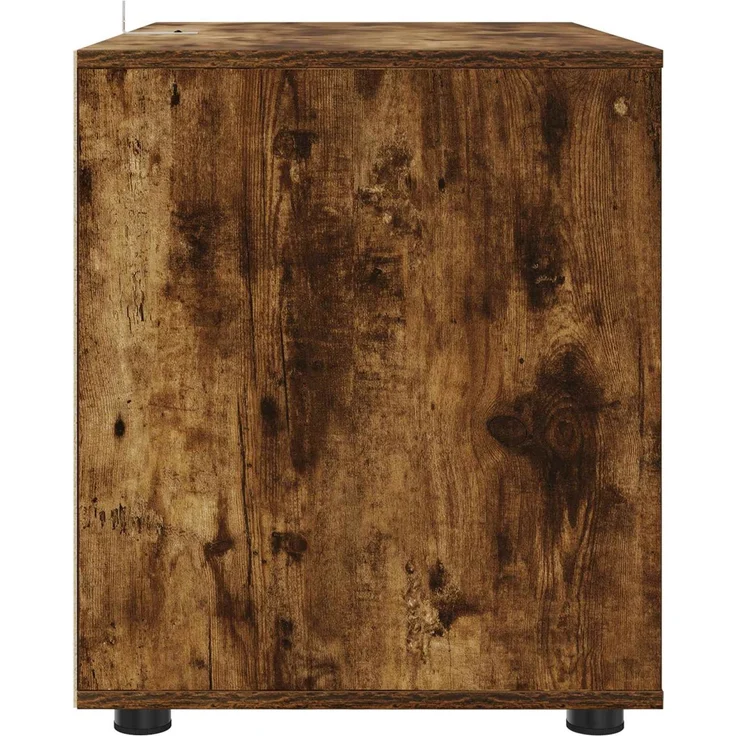 vidaXL Aufbewahrungsschrank 80 x 48 x 57 cm Holzwerkstoff Räuchereiche 888822 – Bild 9