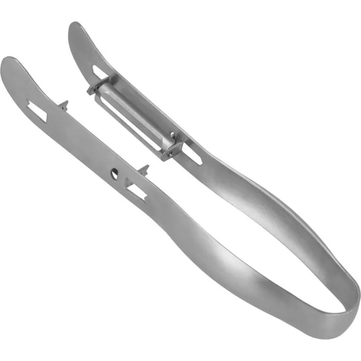 Edelstahl Spargelschäler Sparschäler Schäler Gemüseschäler Schäler Schälmesser – Bild 1