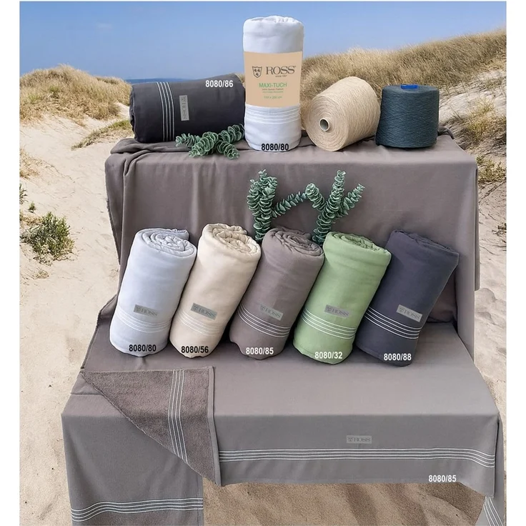 ROSS Hamamtuch MAXI-Hamamtuch, Frottier (Packung, 1-St), aus feinster Baumwolle – Bild 4
