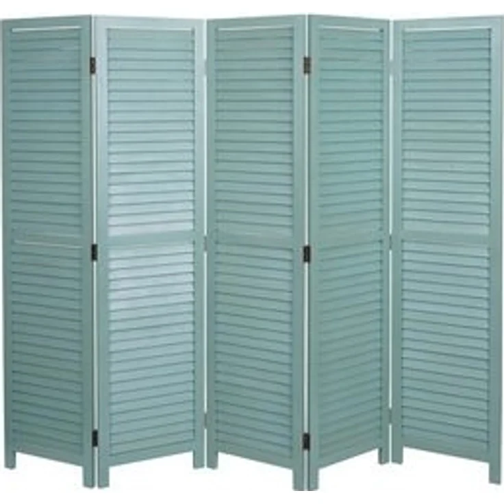 MCW Paravent MCW-C30-5, Fensterladenoptik, Vielseitig verwendbar, 5 Paneele – Bild 6