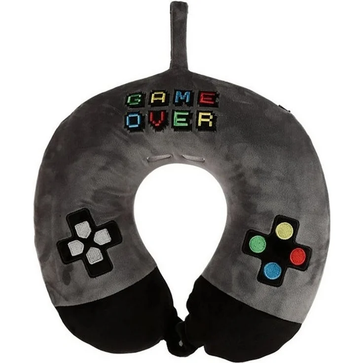 Puckator Bettwäsche Game Over Resteazzz Velboa Plüsch Nackenkissen – Bild 2