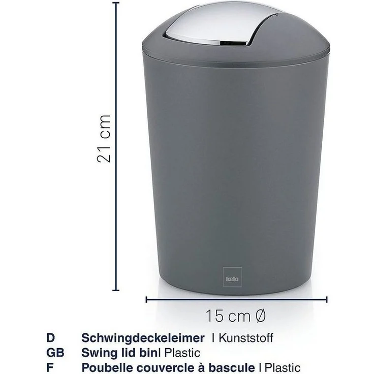 Schwingdeckeleimer MARTA – Bild 2