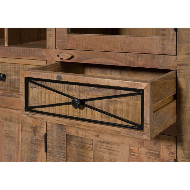 Highboard Akazie 160x40x140 natur versiegelt NATURE OF SPIRIT #339 – Bild 4