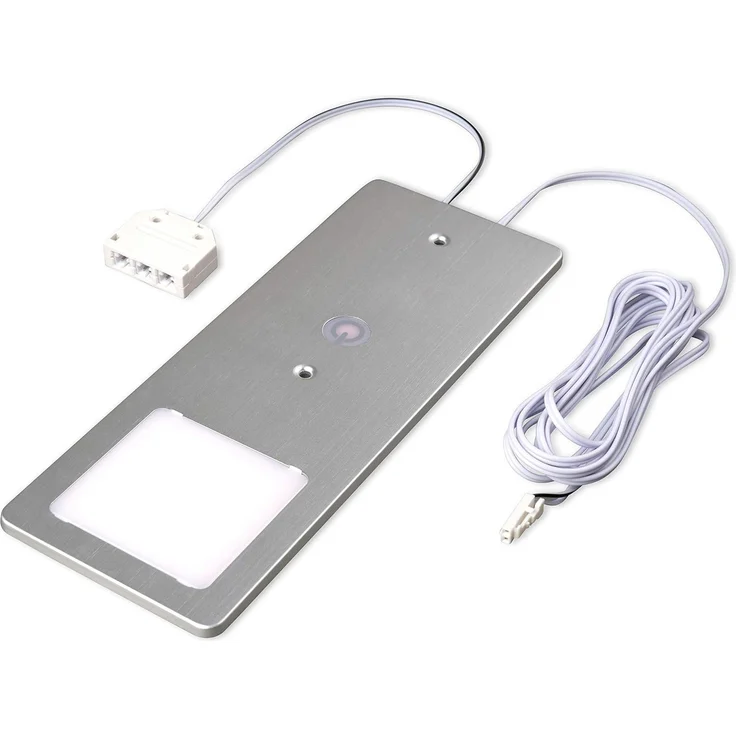 kalb LED Unterbauleuchte Silber 5W - sehr flache Küchenleuchte mit Touch-Dimmfunktion, 2er Set warmweiß, warmweiss – Bild 8