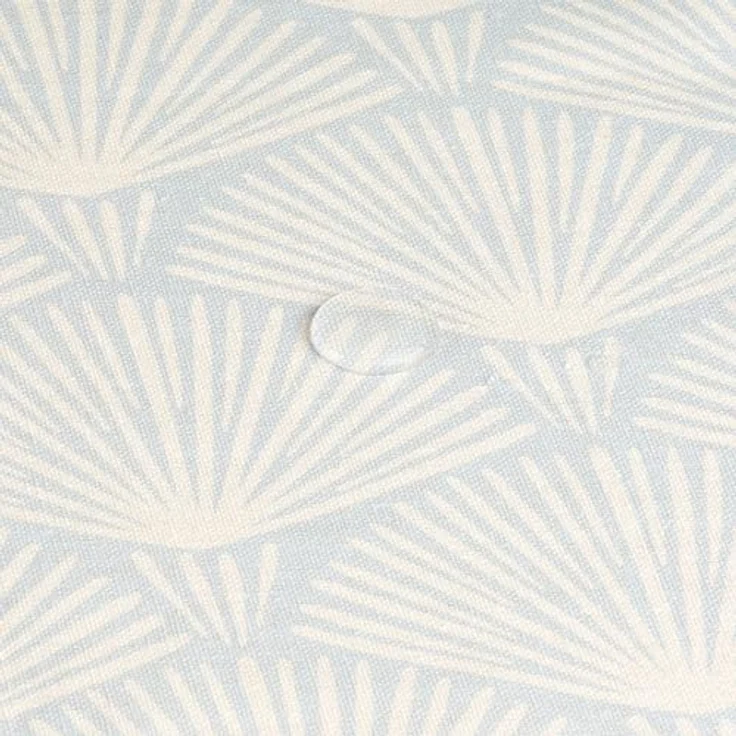 BL BELUM Belum Tischdecke, 300 x 140 cm, schmutzabweisend, 100 % Baumwolle, ohne Wachstuch, Tischdecke aus Baumwolle, wasserdicht, schmutzabweisend, flüssigkeitsabweisend, Hellblau – Bild 7