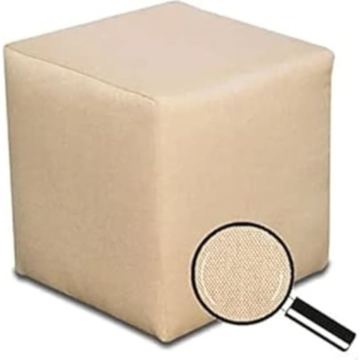 Best for Home Sitzhocker Best For Home Cube Pouf – Stilvoller Samt Hocker & Fußhocker (verschiedene Farben), Handwerksqualität,TOP Preis-Leistungs-Verhältnis – Bild 1