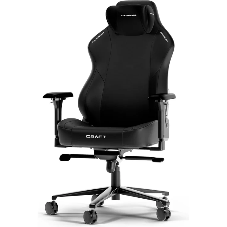 DXRacer CRAFT XL Schwarz EPU Leder das Orginal Gaming Stuhl – Bild 1
